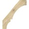 Ekena Millwork 4"W x 30"D x 36"H Balboa Rough Sawn Knee Brace, Douglas Fir BRC04X30X36BOA00RDF - alternate 2